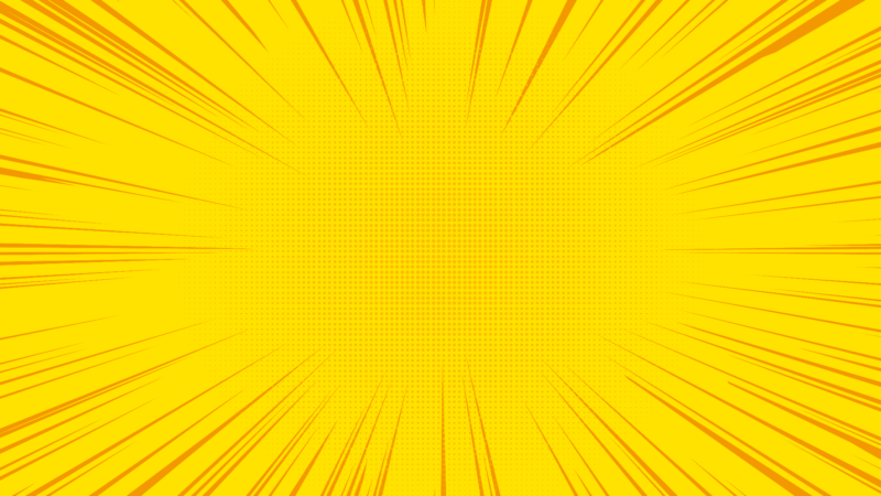放射状&Youtubeのサムネイル用の背景の無料イラスト画像素材 オレンジ Back_Ground_Radial_Ray