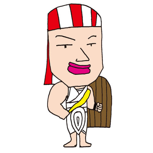 【無料イラスト素材】古代の戦士エジプトの兵士【少しカッコイイ】