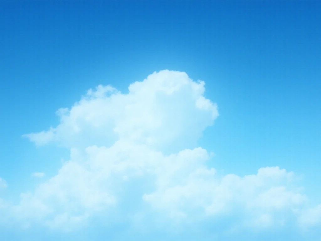 綺麗な青空と美しい晴天の雲の癒しのリアル背景画像壁紙_02