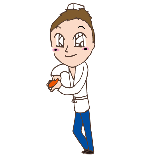 お寿司職人 職業の無料イラスト画像素材 Royalty Free Image Free Illustlation くりえいてぃぶ