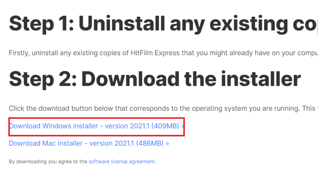 HitFilmExpressダウンロード