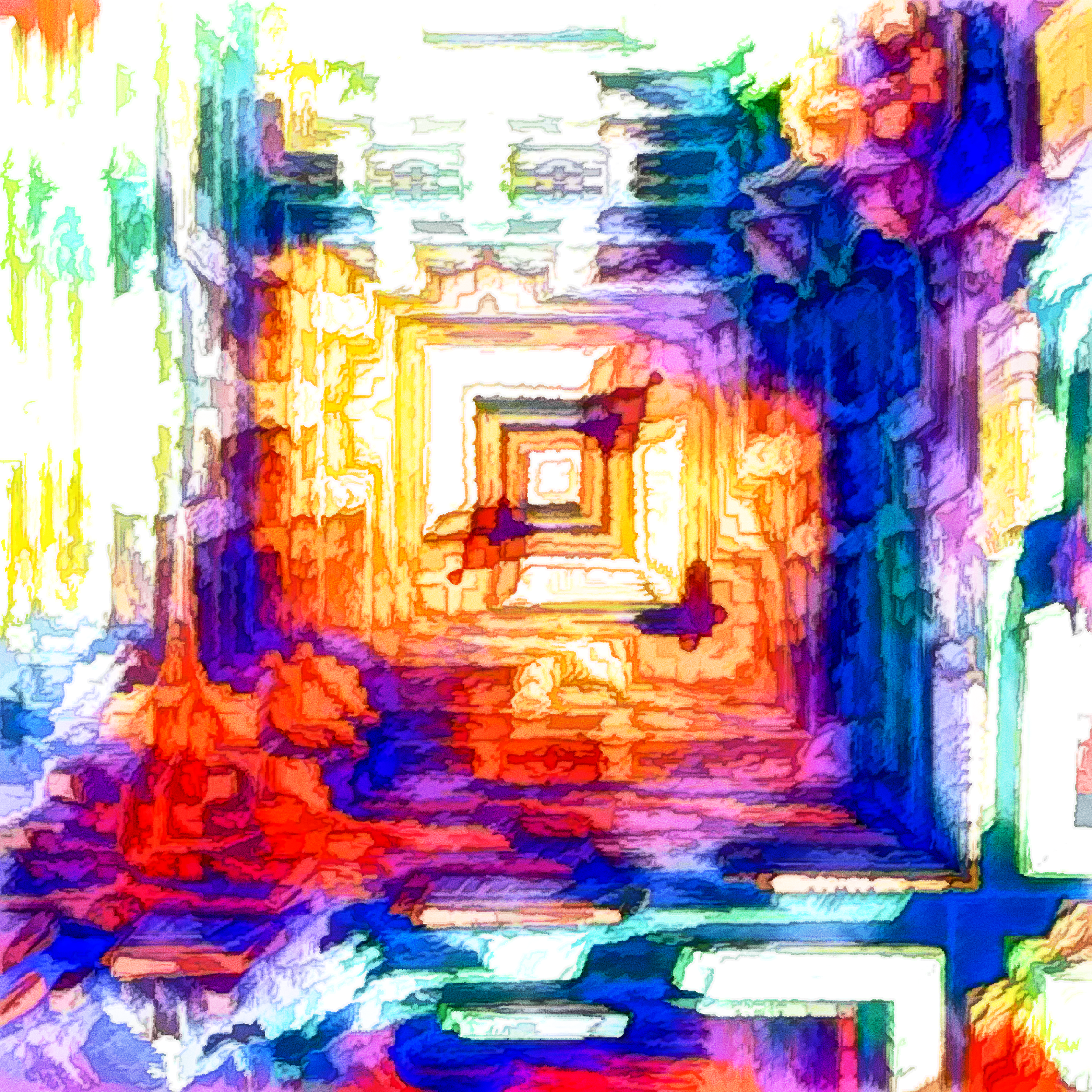 無料壁紙 背景画像 カラフルブリリアント ワクワク小部屋の壁紙 Free Illustlation くりえいてぃぶ