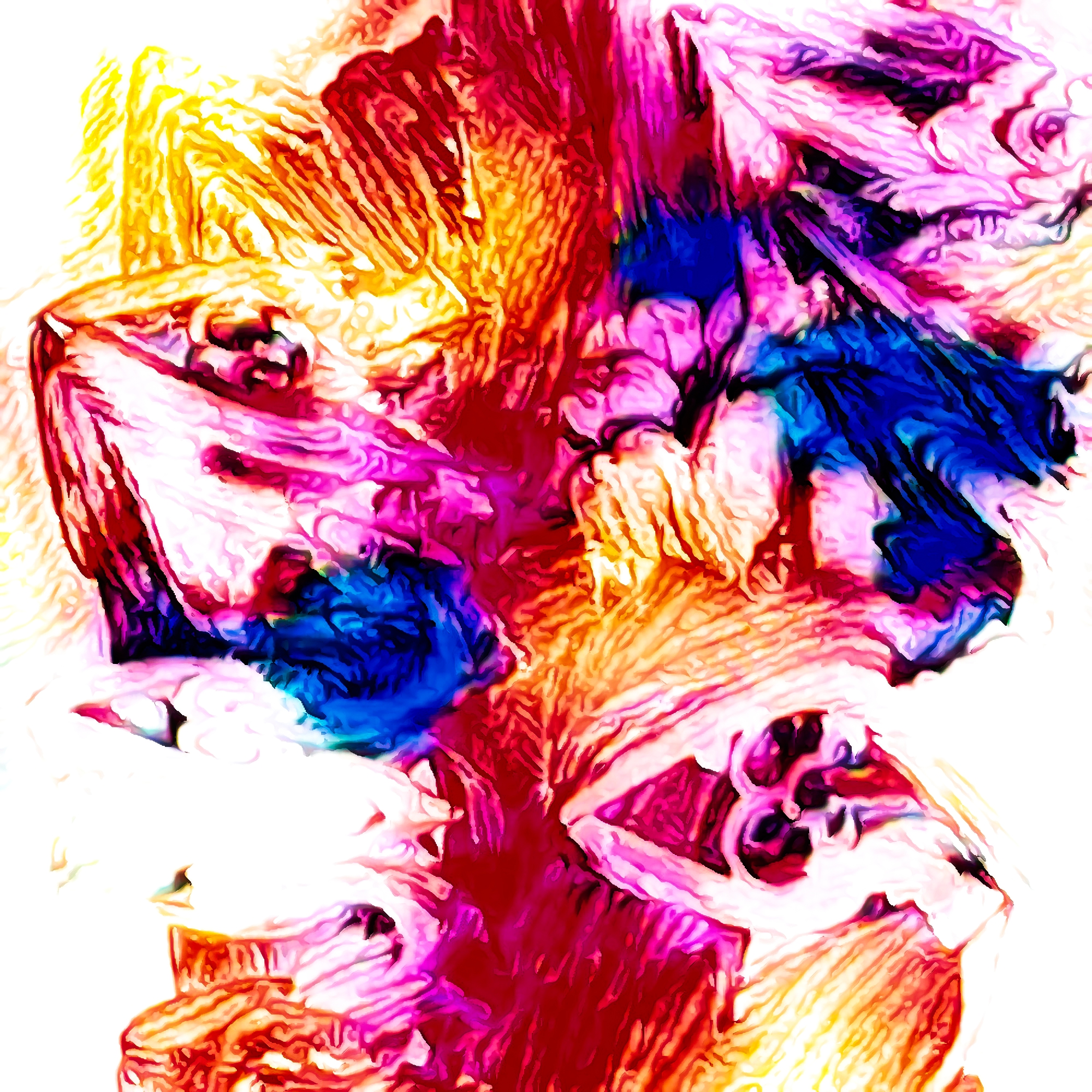 無料壁紙 背景画像 マッドペイント 絵具を一気に書きなぐり Free Illustlation くりえいてぃぶ