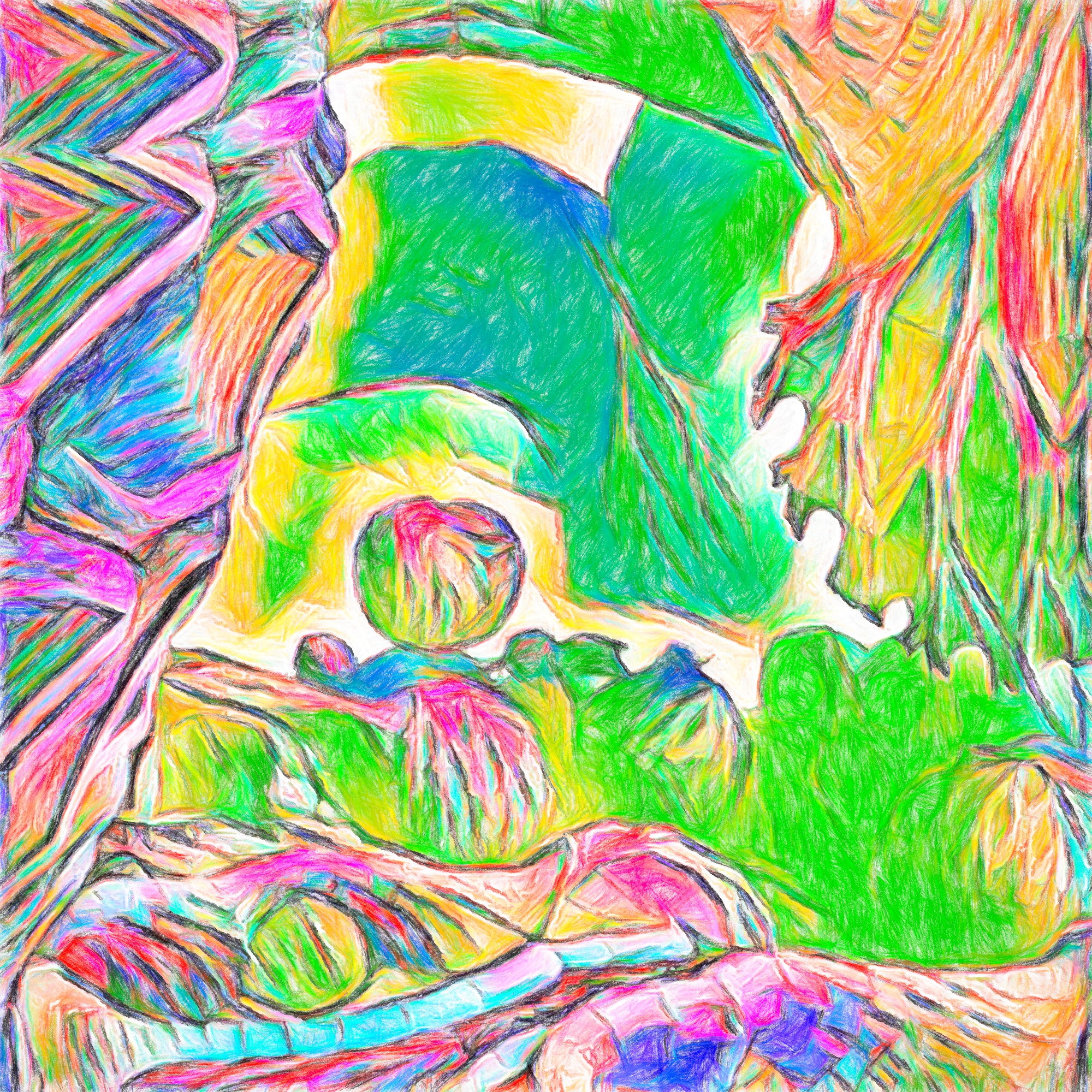 無料壁紙 背景画像 おもしろいファンタジーワールド 不思議な世界 Free Illustlation くりえいてぃぶ